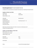 Preview application form